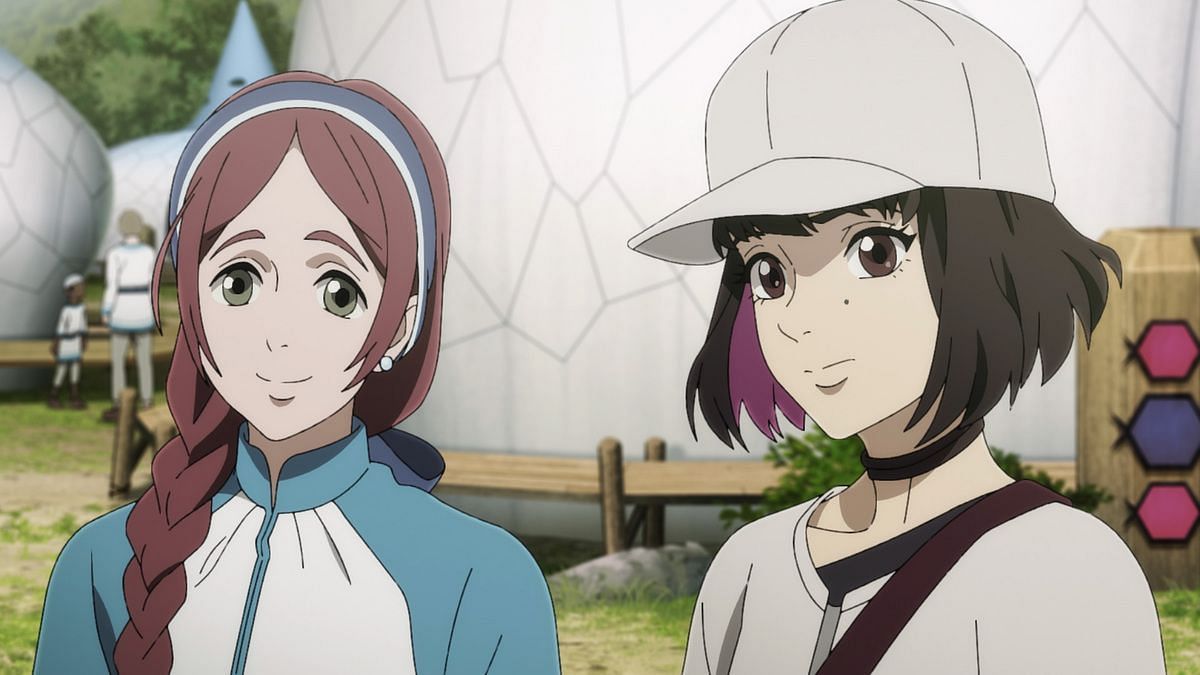 Hannah and Elaina as seen in the most recent episode (Image via MAPPA).